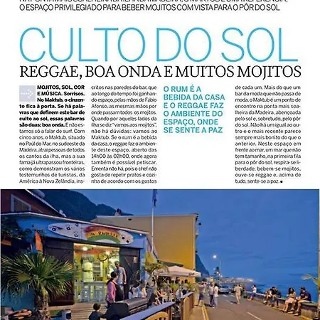 One Maktub Apartmán Paul do Mar (Madeira)